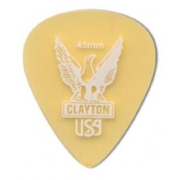 Clayton US45/12 Набор медиаторов, стандартные 0.45 mm 12 шт.
