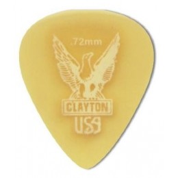 Clayton US72/12 Набор медиаторов, стандартные 0.72 mm 12 шт.