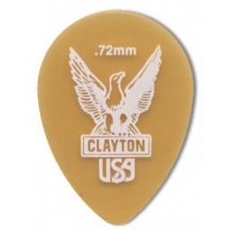 Clayton UST72/12 Набор медиаторов, уменьшенные 0.72 mm 12 шт.