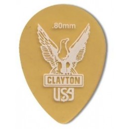Clayton UST80/12 Набор медиаторов, уменьшенные 0.80 mm 12 шт.