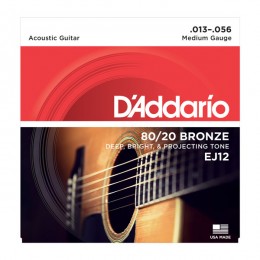 D'Addario EJ12 Струны для акустической гитары