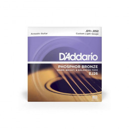 D'Addario EJ26 Custom Light Струны для акустической гитары