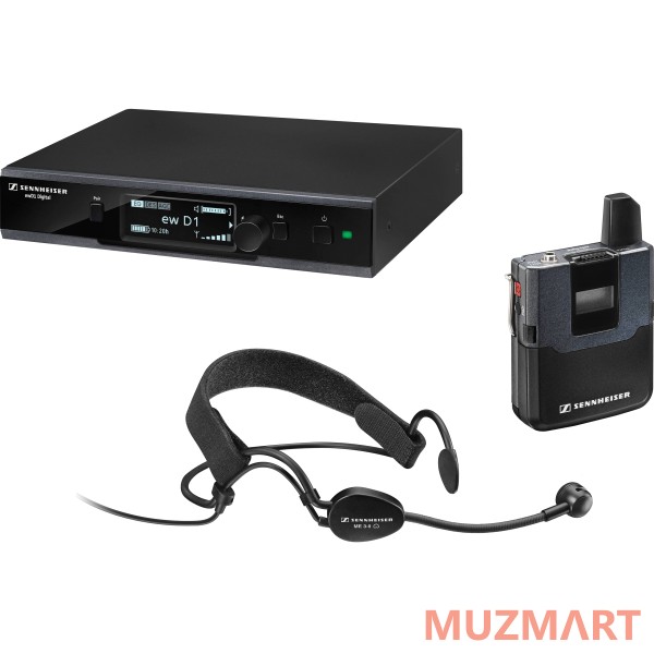 Sennheiser EW D1-ME3-H-EU Цифровая радиосистема с головным микрофоном