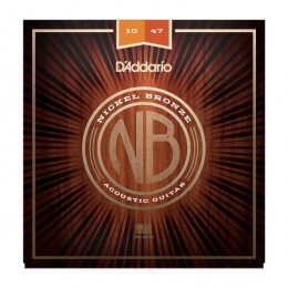 D'Addario NB1047 Струны для акустической гитары, 10-47