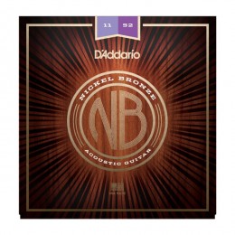 D'Addario NB1152 Струны для акустической гитары, 11-52
