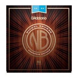 D'Addario NB1253 Струны для акустической гитары, 12-53