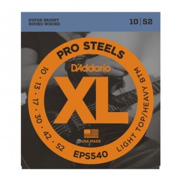 D'Addario EPS540 Light TOP/HEAVY Bottom Струны для электрогитары