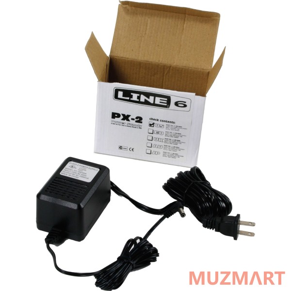 Line 6 PSU: PX2 Адаптер питания для процессоров и педалей эффектов LINE 6
