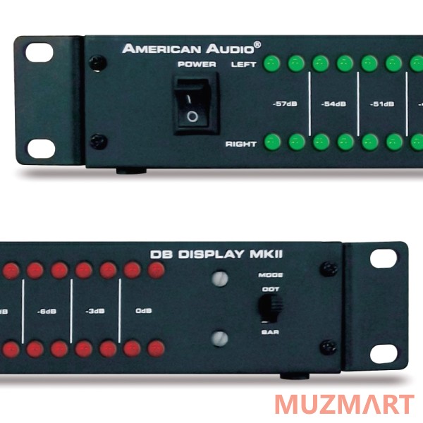 American Audio DB Display MKII Индикатор уровня звукового сигнала