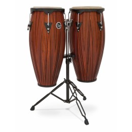 Latin Percussion LP646NY-CMW City Series Conga Set w/Stand Carved Mango Комплект конга со стойкой