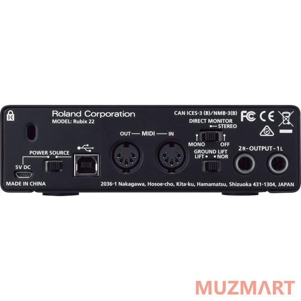 Roland RUBIX22 Внешний аудиоинтерфейс