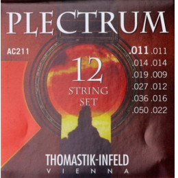 Thomastik Plectrum AC211 струны для двенадцатиструнной гитары 11-50, бронза