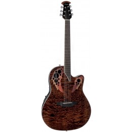 Ovation CE48P-TGE Celebrity Elite Plus Super Shallow Tiger Eye электроакустическая гитара